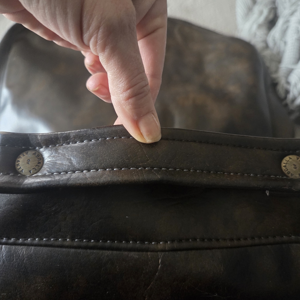 Vintage Garment Bag Abdalla of Atlanta Travel Suit Dress Storage Full Zip Hanger - Picture 7 of 16